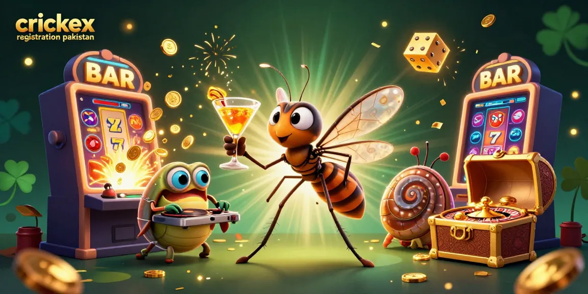Experience crickex registration pakistan with unique 3D casino characters and vibrant gaming elements.
