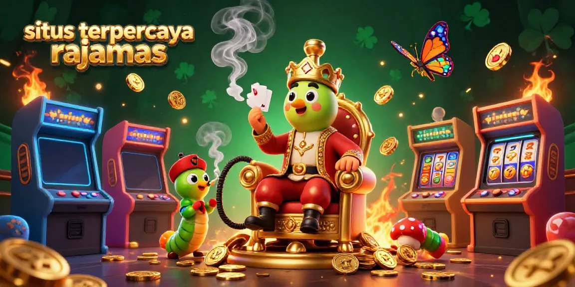 Gambaran interaktif RAJAMAS situs terpercaya rajamas dengan elemen permainan slot dan kasino yang menarik.