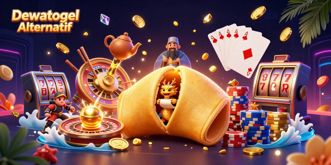 Engage with Dewatogel Alternatif and experience fortune through 3D cartoon characters and casino elements.